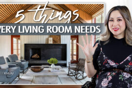 DESIGN HACKS! 5 Things Every Living Room Needs