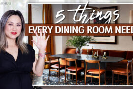 DESIGN HACKS! 5 Things Every Dining Room Needs