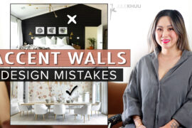 COMMON DESIGN MISTAKES | Accent Wall Mistakes and How to Fix Them