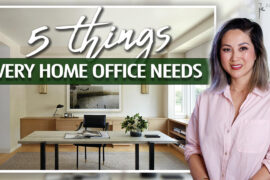 DESIGN HACKS! 5 Things Every Home Office Needs