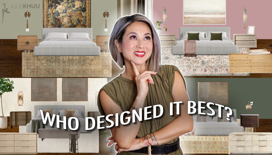 One Bedroom, Four Designs: Pick Your Favorite!
